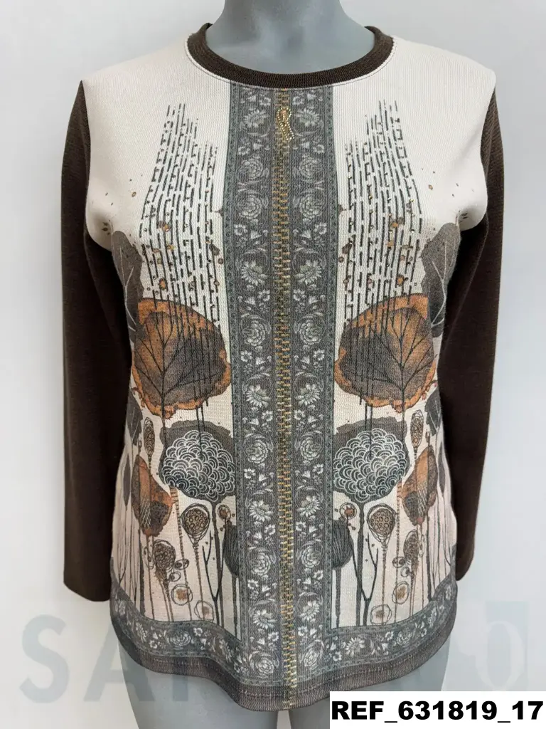 camiseta cremallera