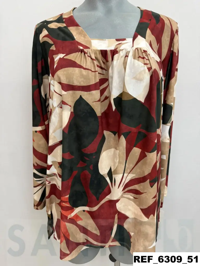 camiseta pliegues centro 