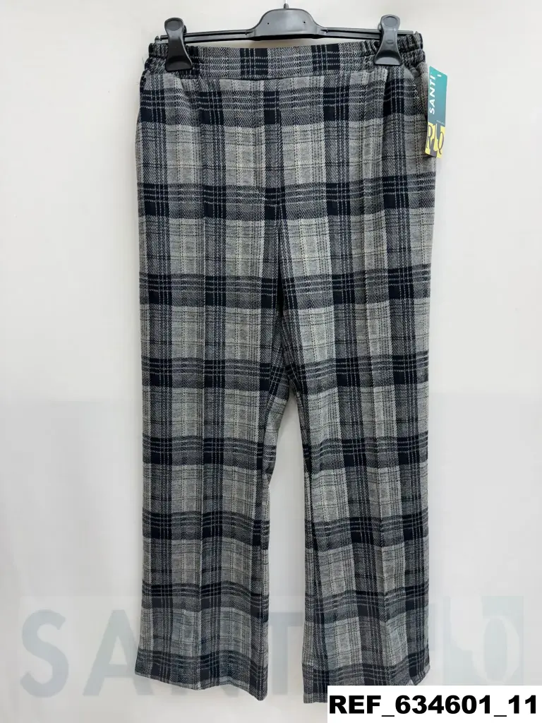 pantalon nervio bolsillos cuadros