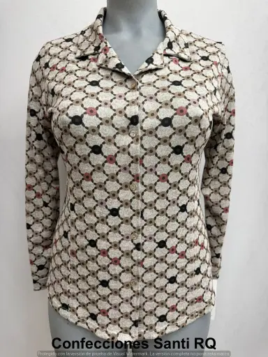 [610600] BLUSA PUNTO M/L