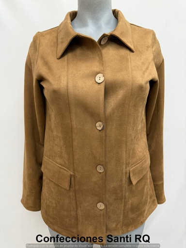 [613100] SOBRECAMISA ANTELINA BOTONES