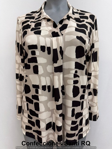 [610900] CAMISETA PLIEGUE