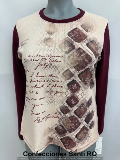 [611812] CAMISETA ROMBOS