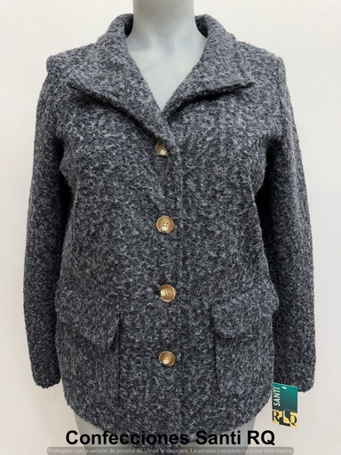 [617201] CHAQUETON CORTO LISO