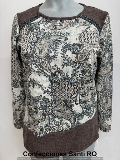 [615200] CAMISETA GALON COSTADO