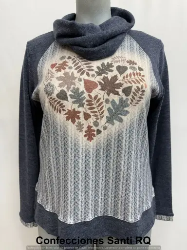 [611826] CAMISETA CORAZON OTOÑO