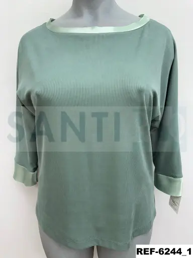 [624400] camiseta murcielago escote raso