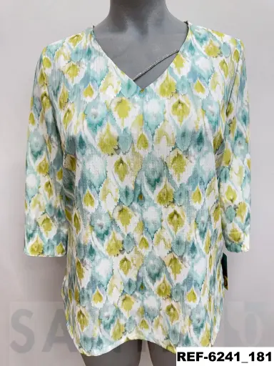 [624100] blusa cordon strass