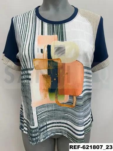 [621807] camiseta ABSTRACTO m/c