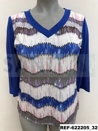 [622205] camiseta ZIG ZAG