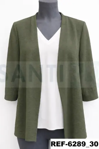 [628900] casaca plana lisa
