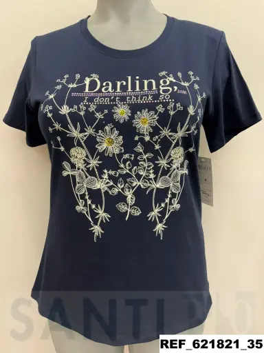 [621821] camiseta algodon DARLING