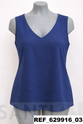 [629916] top cadenita escote