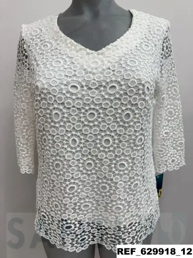 [629918] blusa guipur