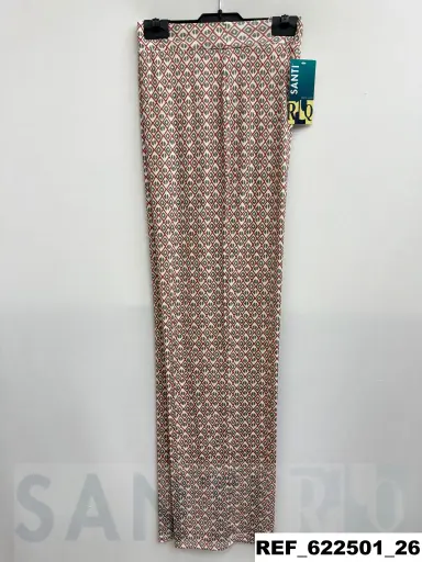 [622501] pantalon punto solton estampado