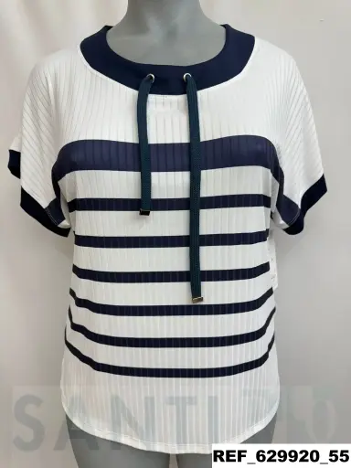 [629920] camiseta rayas emplazada