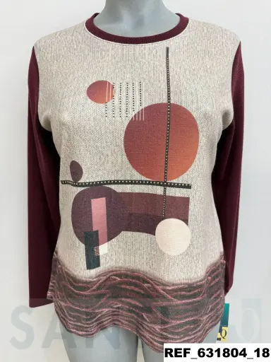 [631804] camiseta CIRCULOS CENEFA