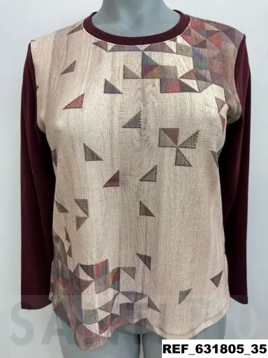 [631805] camiseta TRIANGULOS