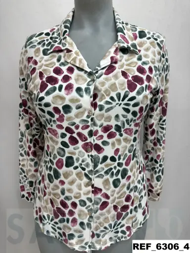 [630600] blusa punto estampada 
