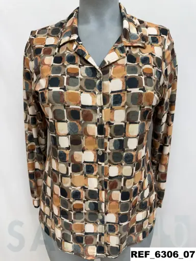 [630600] blusa punto estampada 