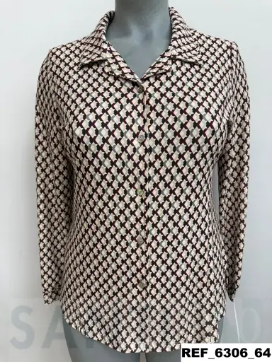 [630600] blusa punto estampada 