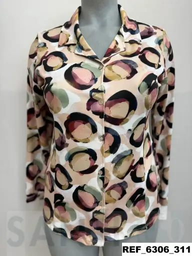 [630600] blusa punto estampada 