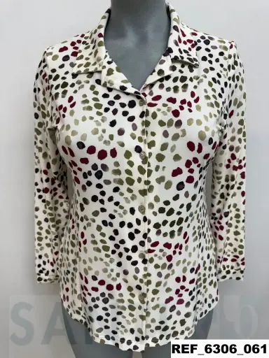 [630600] blusa punto estampada 