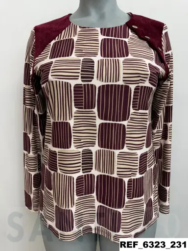 [632300] camiseta botones canesu