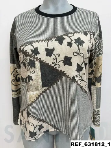 [631812] camiseta HOJAS