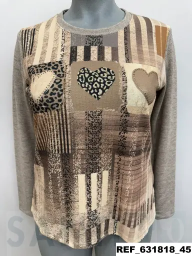 [631818] camiseta CORAZONES