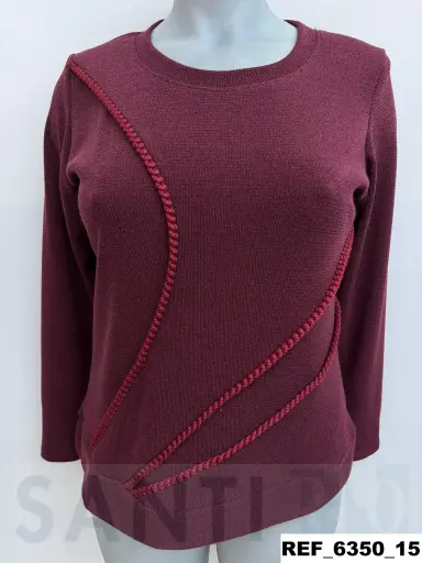 [635000] camiseta cordon pasamaneria
