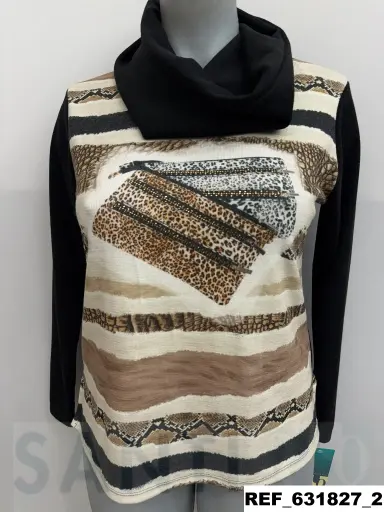 [631827] camiseta MONEDAS c/cuello